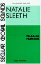 Fa La La Fantasie SATB choral sheet music cover